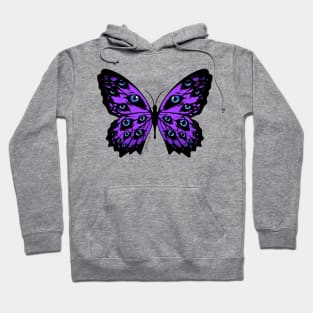 Hope, the blue-eyed butterfly, for Lupus Awareness Hoodie